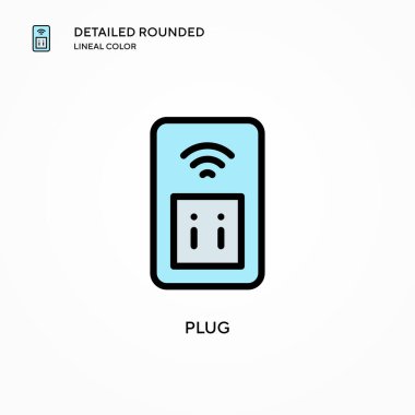 Tak vektör simgesi. Modern vektör illüstrasyon kavramları. Düzenlemesi ve kişiselleştirmesi kolay.