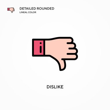 Vektör ikonu gibi değil. Modern vektör illüstrasyon kavramları. Düzenlemesi ve kişiselleştirmesi kolay.