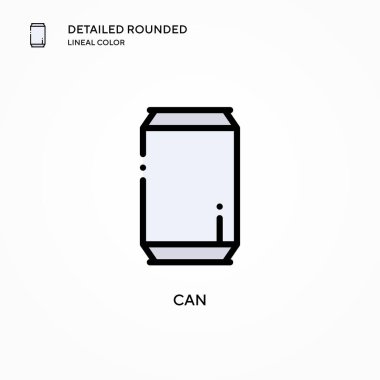 Vektör simgesi. Modern vektör illüstrasyon kavramları. Düzenlemesi ve kişiselleştirmesi kolay.