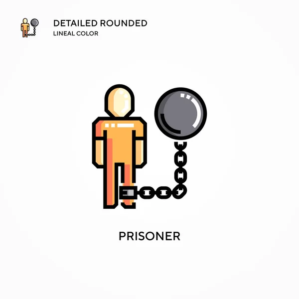 Εικονίδιο Φορέα Κρατούμενου Σύγχρονες Έννοιες Διανυσματικής Απεικόνισης Εύκολο Επεξεργαστείτε Και — Διανυσματικό Αρχείο