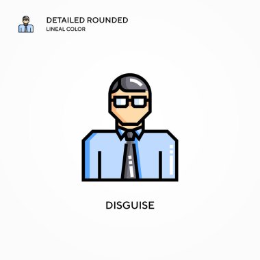 Vektör simgesini gizle. Modern vektör illüstrasyon kavramları. Düzenlemesi ve kişiselleştirmesi kolay.