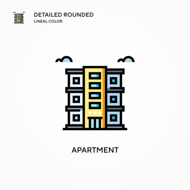 Daire vektör simgesi. Modern vektör illüstrasyon kavramları. Düzenlemesi ve kişiselleştirmesi kolay.