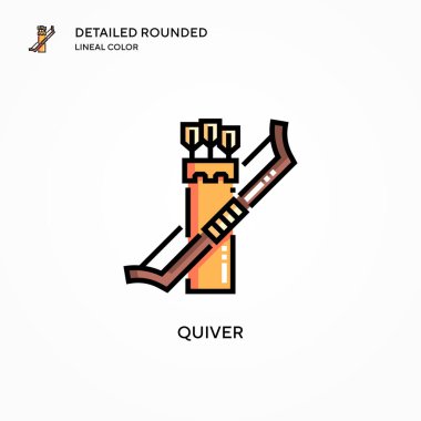 Titrek vektör simgesi. Modern vektör illüstrasyon kavramları. Düzenlemesi ve kişiselleştirmesi kolay.