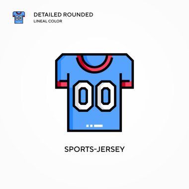 Spor forması vektör ikonu. Modern vektör illüstrasyon kavramları. Düzenlemesi ve kişiselleştirmesi kolay.