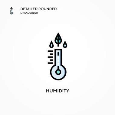 Nem vektör simgesi. Modern vektör illüstrasyon kavramları. Düzenlemesi ve kişiselleştirmesi kolay.