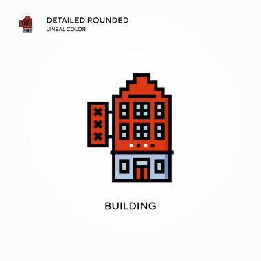 Vektör simgesi oluşturuluyor. Modern vektör illüstrasyon kavramları. Düzenlemesi ve kişiselleştirmesi kolay.
