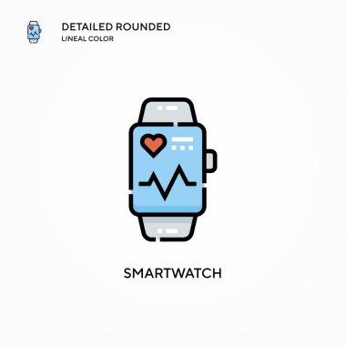 Akıllı vektör simgesi. Modern vektör illüstrasyon kavramları. Düzenlemesi ve kişiselleştirmesi kolay.