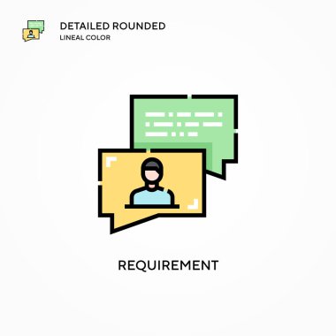 Vektör simgesi gerekiyor. Modern vektör illüstrasyon kavramları. Düzenlemesi ve kişiselleştirmesi kolay.