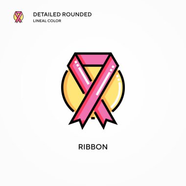 Kurdele vektör simgesi. Modern vektör illüstrasyon kavramları. Düzenlemesi ve kişiselleştirmesi kolay.