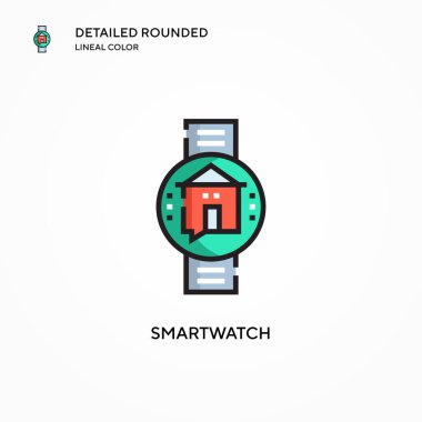 Akıllı vektör simgesi. Modern vektör illüstrasyon kavramları. Düzenlemesi ve kişiselleştirmesi kolay.