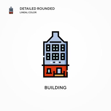 Vektör simgesi oluşturuluyor. Modern vektör illüstrasyon kavramları. Düzenlemesi ve kişiselleştirmesi kolay.