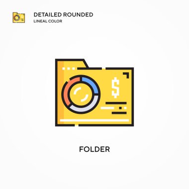 Dizin vektör simgesi. Modern vektör illüstrasyon kavramları. Düzenlemesi ve kişiselleştirmesi kolay.