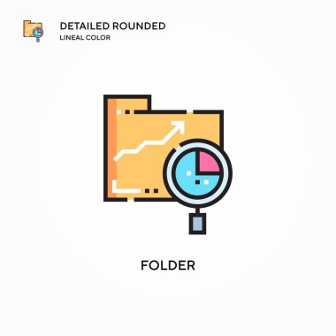 Dizin vektör simgesi. Modern vektör illüstrasyon kavramları. Düzenlemesi ve kişiselleştirmesi kolay.