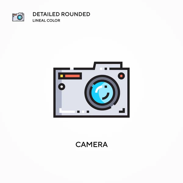 Camera Vector Icon Modern Vector Illustration Concepts Easy Edit Customize — Stock Vector