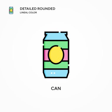 Vektör simgesi. Modern vektör illüstrasyon kavramları. Düzenlemesi ve kişiselleştirmesi kolay.