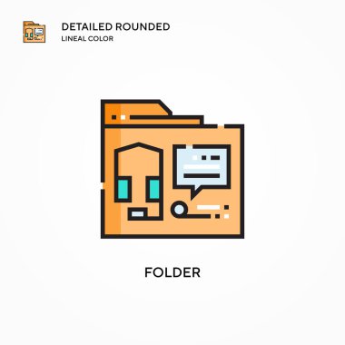 Dizin vektör simgesi. Modern vektör illüstrasyon kavramları. Düzenlemesi ve kişiselleştirmesi kolay.