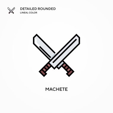 Pala vektör simgesi. Modern vektör illüstrasyon kavramları. Düzenlemesi ve kişiselleştirmesi kolay.