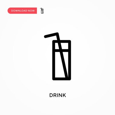 Basit vektör simgesini iç. Web sitesi veya mobil uygulama için modern, basit düz vektör çizimi