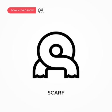 Atkı basit vektör simgesi. Web sitesi veya mobil uygulama için modern, basit düz vektör çizimi