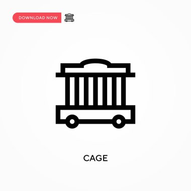 Kafes Basit vektör simgesi. Web sitesi veya mobil uygulama için modern, basit düz vektör çizimi