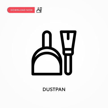 Faraş Basit vektör simgesi. Web sitesi veya mobil uygulama için modern, basit düz vektör çizimi