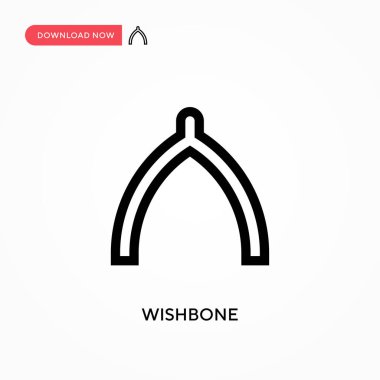 Lades kemiği basit vektör simgesi. Web sitesi veya mobil uygulama için modern, basit düz vektör çizimi