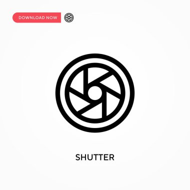 Ört basit vektör simgesi. Web sitesi veya mobil uygulama için modern, basit düz vektör çizimi