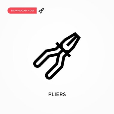 Kerpeten basit vektör simgesi. Web sitesi veya mobil uygulama için modern, basit düz vektör çizimi