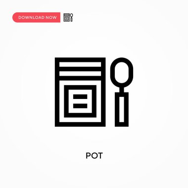 Esrar basit vektör simgesi. Web sitesi veya mobil uygulama için modern, basit düz vektör çizimi