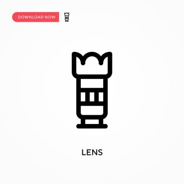 Basit vektör simgesi. Web sitesi veya mobil uygulama için modern, basit düz vektör çizimi