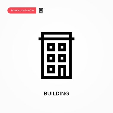 Basit vektör simgesi oluşturuluyor. Web sitesi veya mobil uygulama için modern, basit düz vektör çizimi