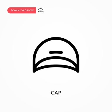 Kaptan Basit vektör simgesi. Web sitesi veya mobil uygulama için modern, basit düz vektör çizimi