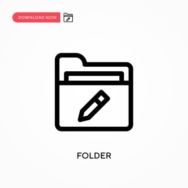 Dizin Basit vektör simgesi. Web sitesi veya mobil uygulama için modern, basit düz vektör çizimi