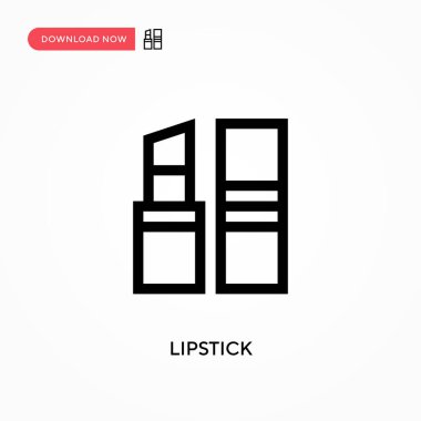 Ruj basit vektör simgesi. Web sitesi veya mobil uygulama için modern, basit düz vektör çizimi