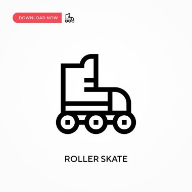 Paten basit vektör simgesi. Web sitesi veya mobil uygulama için modern, basit düz vektör çizimi