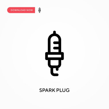 Buji Basit vektör simgesi. Web sitesi veya mobil uygulama için modern, basit düz vektör çizimi