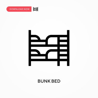 Ranza yatağı Basit vektör simgesi. Web sitesi veya mobil uygulama için modern, basit düz vektör çizimi