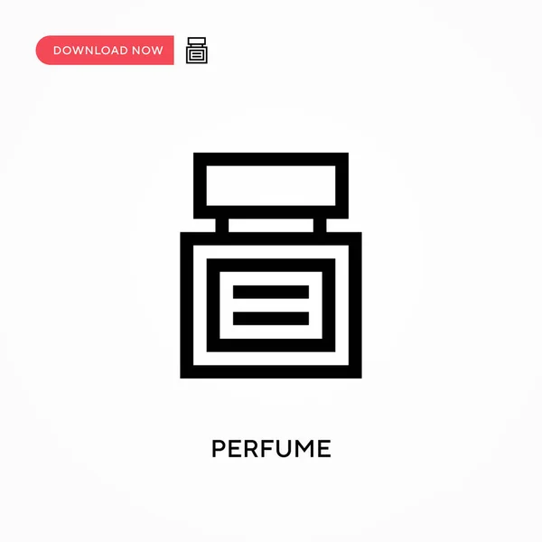 Perfume Ícone Vetorial Simples Ilustração Vetorial Plana Moderna Simples Para —  Vetores de Stock