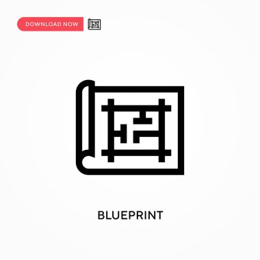 Taslak Basit vektör simgesi. Web sitesi veya mobil uygulama için modern, basit düz vektör çizimi