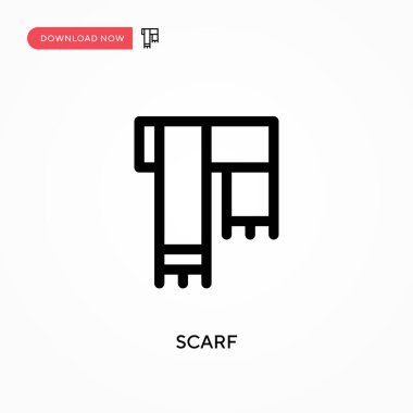 Atkı basit vektör simgesi. Web sitesi veya mobil uygulama için modern, basit düz vektör çizimi