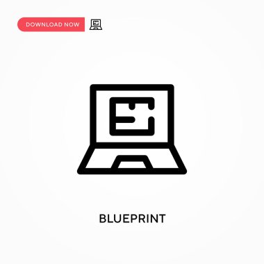 Taslak Basit vektör simgesi. Web sitesi veya mobil uygulama için modern, basit düz vektör çizimi
