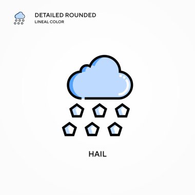 Selam vektör simgesi. Modern vektör illüstrasyon kavramları. Düzenlemesi ve kişiselleştirmesi kolay.