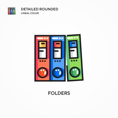 Dizin vektör simgesi. Modern vektör illüstrasyon kavramları. Düzenlemesi ve kişiselleştirmesi kolay.