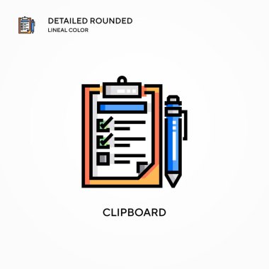 Pano vektör simgesi. Modern vektör illüstrasyon kavramları. Düzenlemesi ve kişiselleştirmesi kolay.