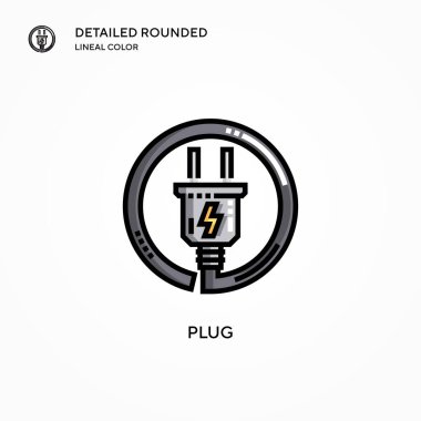 Tak vektör simgesi. Modern vektör illüstrasyon kavramları. Düzenlemesi ve kişiselleştirmesi kolay.