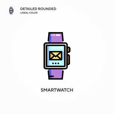 Akıllı vektör simgesi. Modern vektör illüstrasyon kavramları. Düzenlemesi ve kişiselleştirmesi kolay.