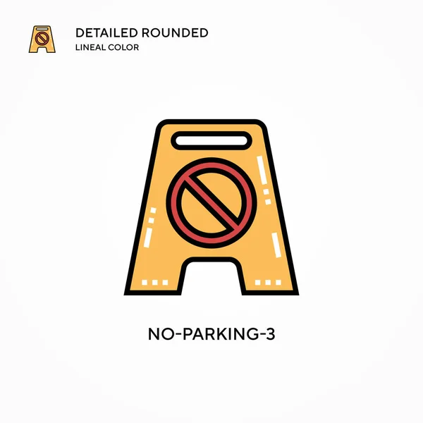 Icono Vector Parking Conceptos Modernos Ilustración Vectorial Fácil Editar Personalizar — Archivo Imágenes Vectoriales