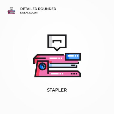 Zımba vektör simgesi. Modern vektör illüstrasyon kavramları. Düzenlemesi ve kişiselleştirmesi kolay.