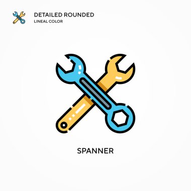 Anahtar vektör simgesi. Modern vektör illüstrasyon kavramları. Düzenlemesi ve kişiselleştirmesi kolay.