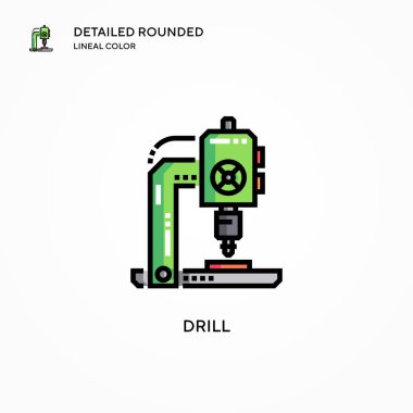 Sondaj vektör simgesi. Modern vektör illüstrasyon kavramları. Düzenlemesi ve kişiselleştirmesi kolay.